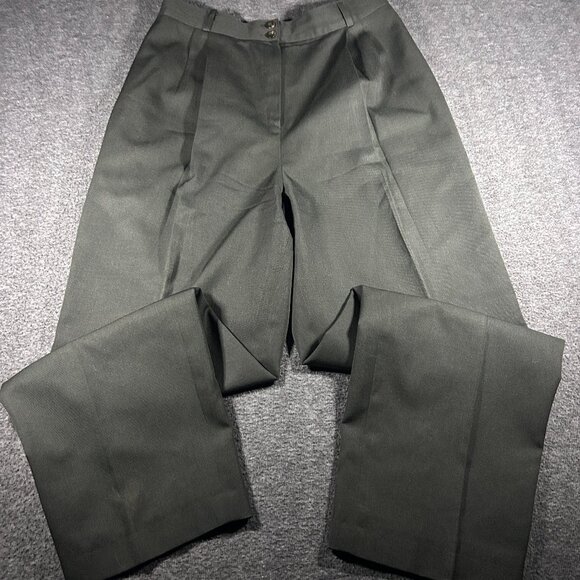 Vintage Women's Harve Benard Dress Pants 14 W-30" Wool High Waist Pleated Office - Picture 1 of 16